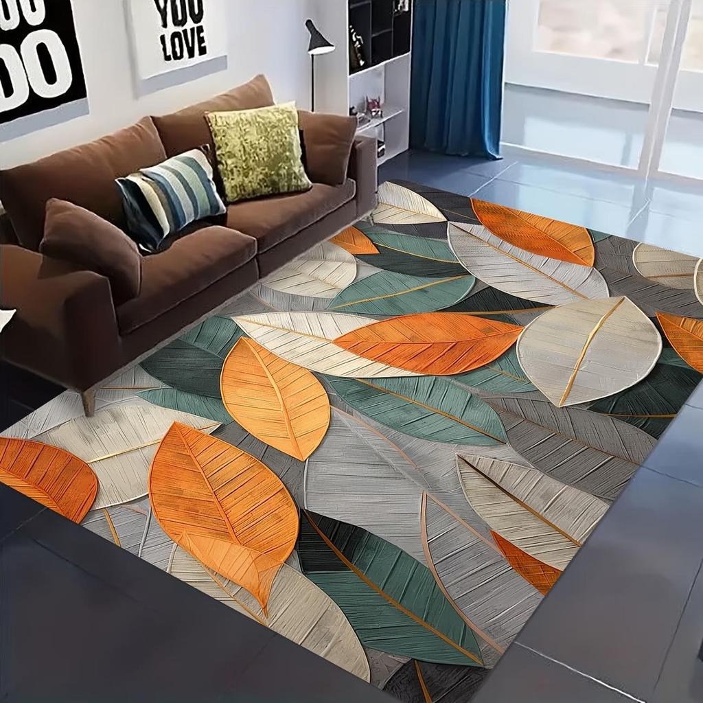 Crystal Velvet Sofa & Coffee Table Carpet - Easy to Clean Blanket for Living Room, Bedroom, or Bedside
