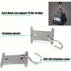 6 Pcs S Shaped Camping Awning Hooks Clips RV Tent Hangers Light Hangers With Holes For Caravan Camperb Accessories