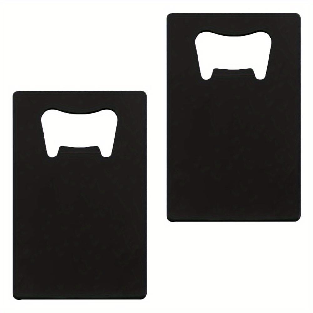 8 ks Kreditní karta Otvírák na láhve Poker Kapsa na peníze pro svědky, Nerezová ocel Pivo Do peněženky a kapsy, Lze gravírovat pro DIY svatební výslužku Dárek pro svědky