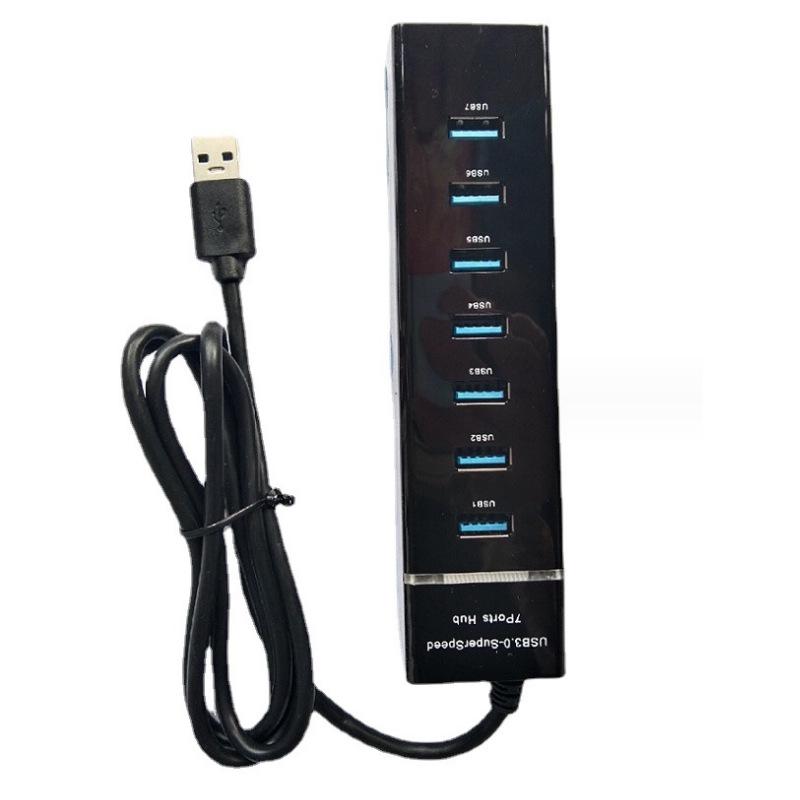 1.2m USB 3.0 One-to-Seven High-Speed Hub Adapter