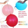 Thickened Punch Balloons with Rubber Band Handle Bouncy Balloons for Kids Birthday Wedding Party Favors Goodie Bag Fillers