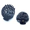 Mushroom Head Hollow Hair Out Women Barrettes Claw Crab Black Hair Clip Clips