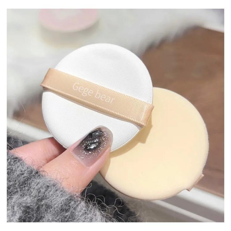 2 in 1 Double Layer Powder Cushion Clear Natural Lasting Brightening Gege Bear Makeup Concealer Loose Powder Cushion Cream