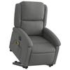 VidaXL Electric Massage Recliner, Relaxation Chair with Adjustable Backrest and Footrest, Seat of 3204201