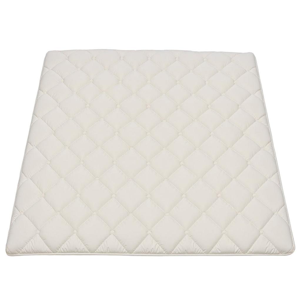 Japanese Tatami Mat, Queen Size Foldable Japanese Tatami Mattress, Futon Mattress with Storage Bag & Fastener, 9-Layer Floor Mat for Sleeping, Dorm,
