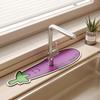Rubber Faucet Mat Sink Splash Guard Faucet Drainage Pad Drying Pads Water Catcher Countertop Washbasin Protector Bathroom Tool