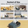 Portable Bluetooth Thermal Label Printer for Store Logistics