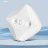 Nettoyant auto-adhésif pour cuvette de toilette avec lumière UV Installation facile Rechargeable Activé par détecteur de mouvement Lumière pour couvercle de toilette