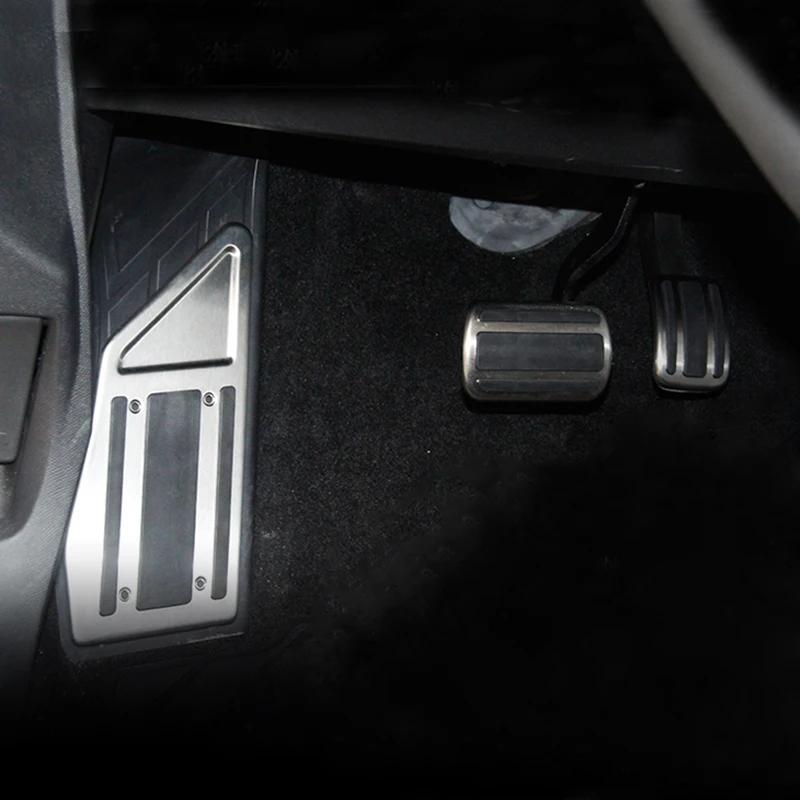 4pcs Steel Foot Pedal For Peugeot 3008 5008/GT 2017 2018  LHD Accelerator Gas Fuel Brake Pedal Pads Mats Cover Accessories