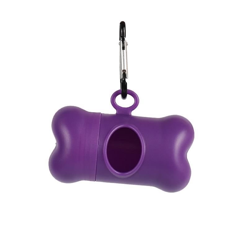 Stocked Eco Friendly Plastic Dog Poop Bag Holder Dispenser with Strong Odor Control