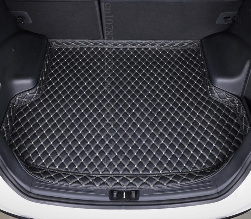 Kofferraummatte für Lynk&Co 01 2021-2026 Auto Kofferraummatte Hinterer Kofferraumauskleider Ladeboden Leder Teppich Matten Schutz Zubehör Matten