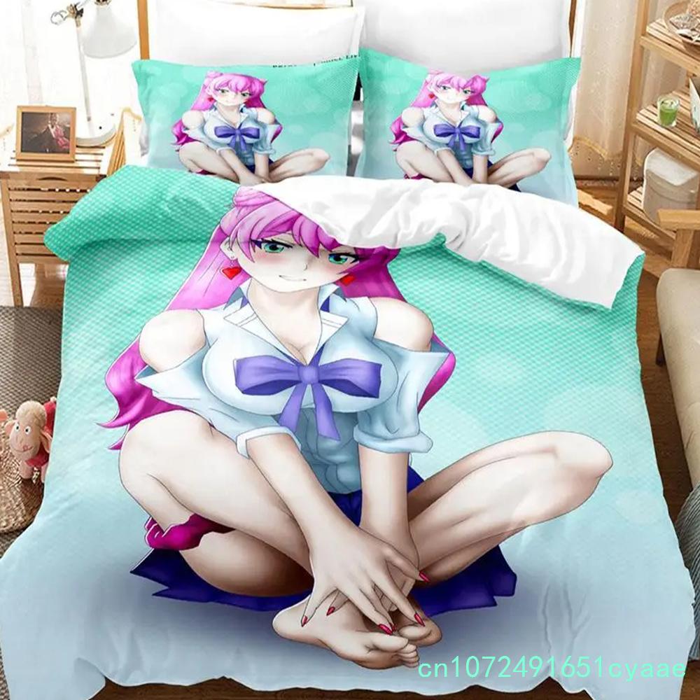 Anime Più Che Una Coppia Sposata, Ma Non Amanti Set Biancheria da Letto Ragazzi Ragazze Twin Queen Size Copripiumino Federa Letto Bambini Adulto