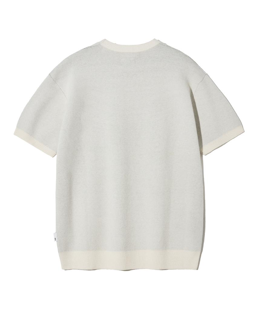 Illuminate Star Graphic Half Knit - Ivory