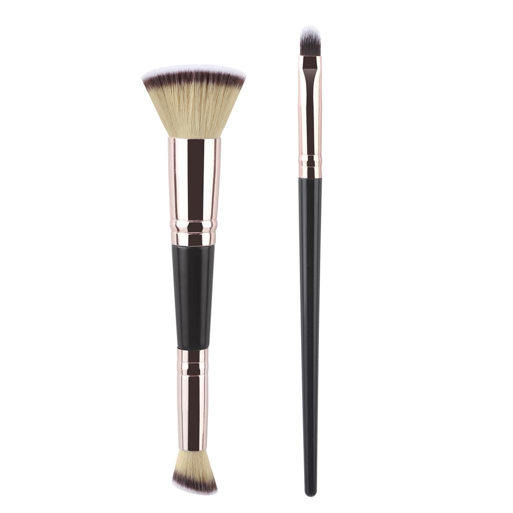 3 makeup brushes combined tongue foundation brush loose powder brush marble pattern mask brush silicone head tool now