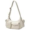 MLB Polyester Shoulder Bag Regular Women's Cream Casual 3ABQBV25N-50CRS