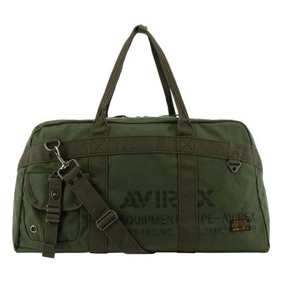 Boston Bag 30L Eagle AVX3525 2WAY Shoulder Bag Parachute Bag Military Travel Khaki [AVIREX] Men's Water-repellent [52]