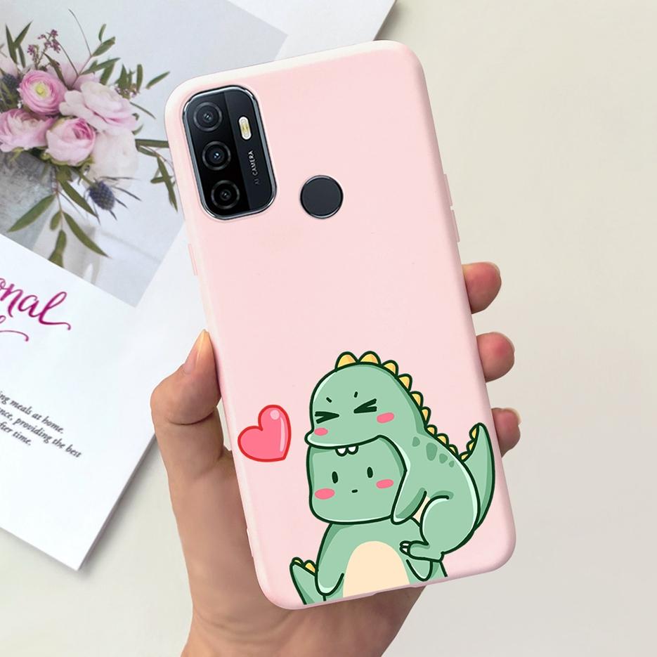 For Oppo A53 A53s Case Cute Fashion Cartoon Painted Cover Soft TPU Phone Case For Oppo A53s A 53 S OppoA53 S Fundas Coque Bumper