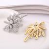 Women Brooch High-Gloss Rhinestone Inlay Sparkling Irregular Shape Lapel Pin Non-Slip Buckle Scarf Badge Clothing Sweaters Collars Bags Accessories