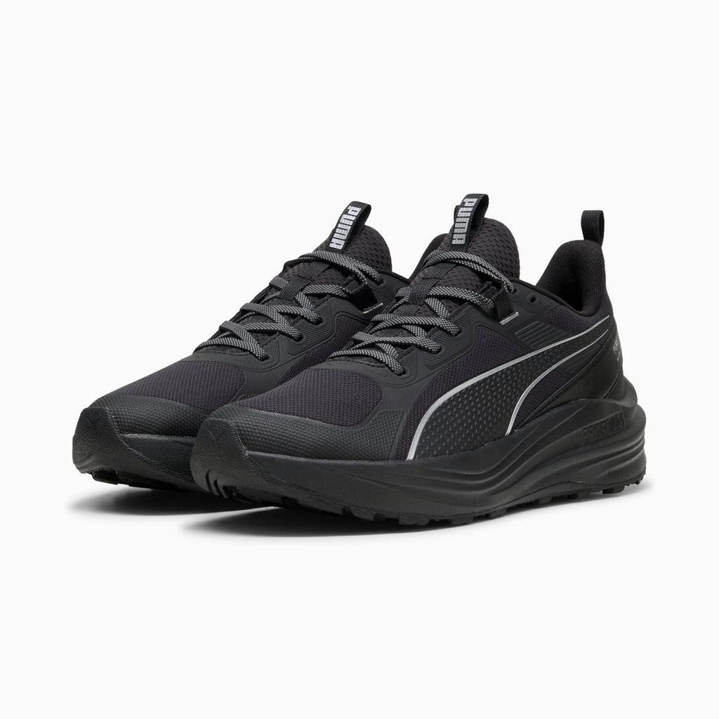 Puma FLARE PRO TRAIL Unisex Running Shoes Black 31204101 Size 44.5