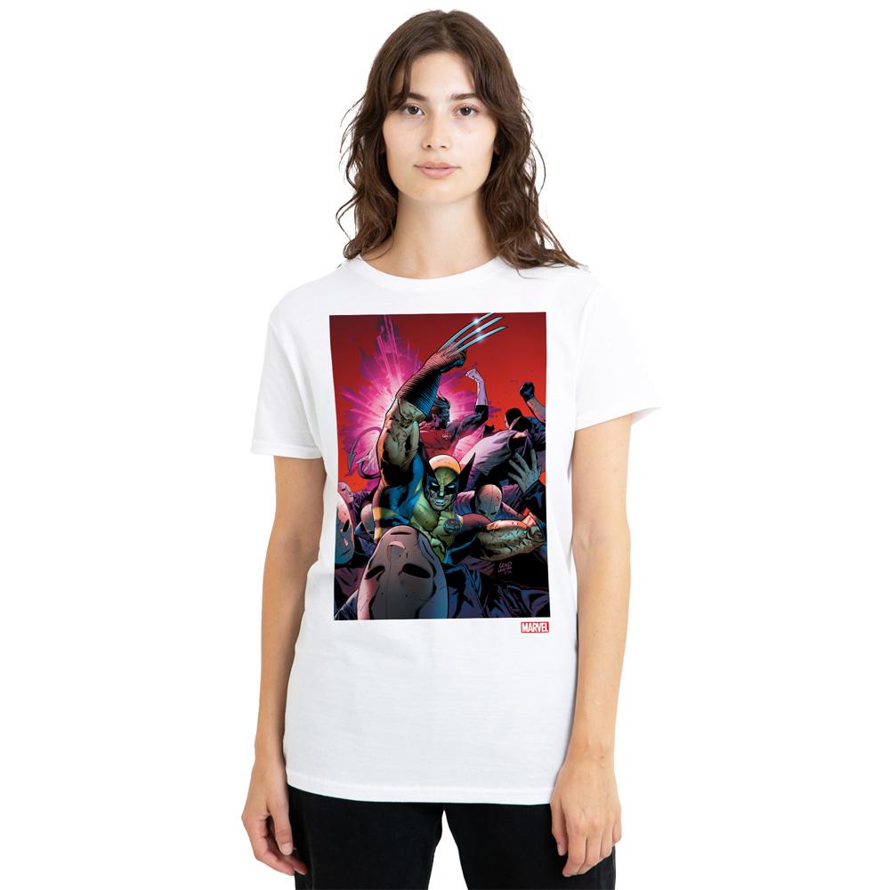 X-Men Womens/Ladies Wolverine Nightcrawler T-Shirt