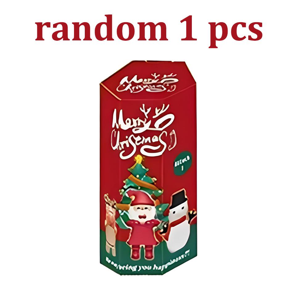 

Mini Santa Claus Party Blind Box Series Christmas Doll Handmade Blind Box PVC Model Mobile Phone Decorations Christmas Gifts