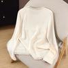 Women's French Elegant Hollow Knit Long Sleeve Top