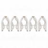 1/5 Pcs Portable Folding Clothes Hangers Non Slip Design Durable Material for Travel Business Trips Camping & Hotel Use