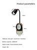 LED Bedside Table Lamp , Eye Protection Magnetic Suction Night Light Multifunctional Wall Lamp Student Dormitoryf For Study/Read
