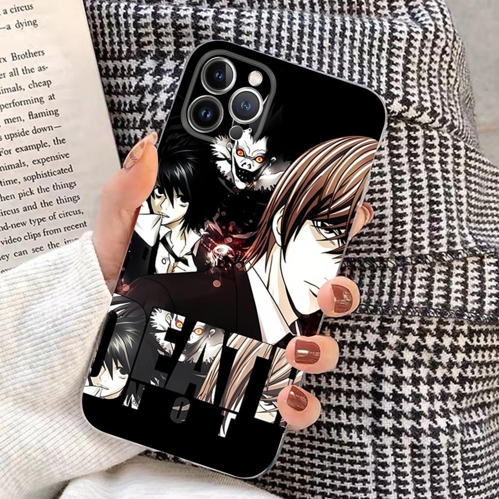 Anime Death Note Phone Case For IPhone 15 14 11 12 13 Mini Pro XS Max Cover 6 7 8 Plus X XR SE 2020 Funda Shell