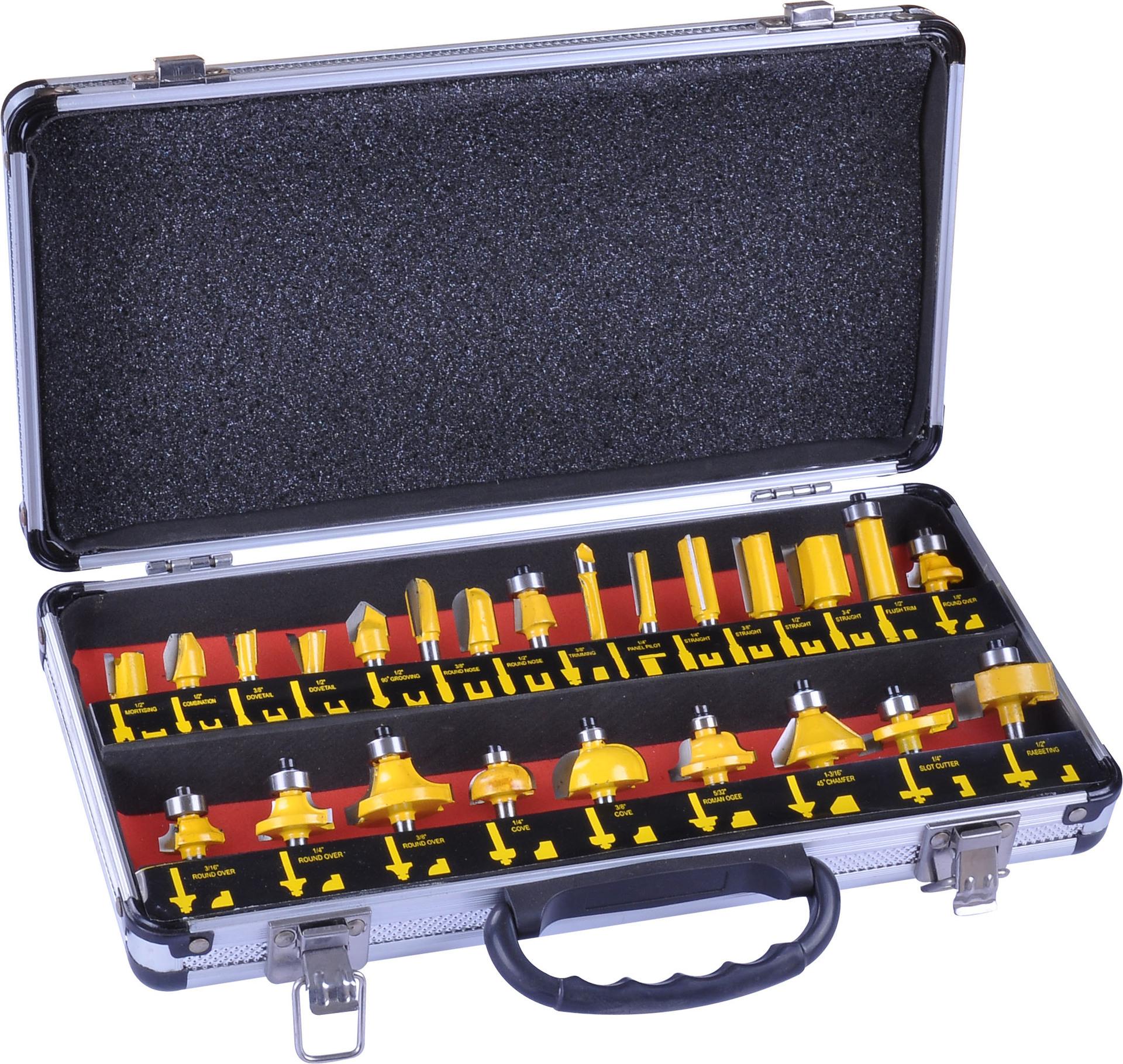 

Набор из 35 штук Набор из 24 штук Набор из 50 штук Набор фрез для деревообработки Хвостовик 1/4 Хвостовик 1/2 Фрезерная машина Гравировальная машина Фреза из вольфрамовой стали 24-piece set 1/4 handle - yellow