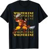 Marvel Cosmic Invasion Game Wolverine Retro Pixel Graphics T-Shirt