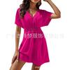 Summer Beach Leisure V-neck Sunscreen Dress