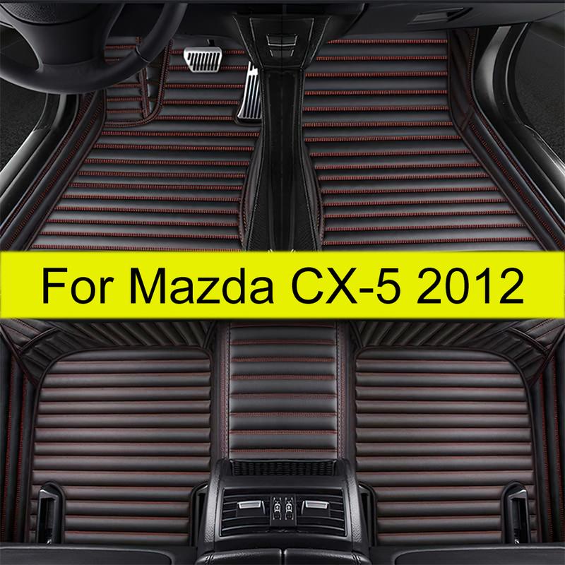 Car floor mats for Mazda CX-5 CX5 2012  auto foot Pads automobile carpet cover
