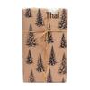 Large Christmas Double-Sided Kraft Gift Wrapping Paper, 80g