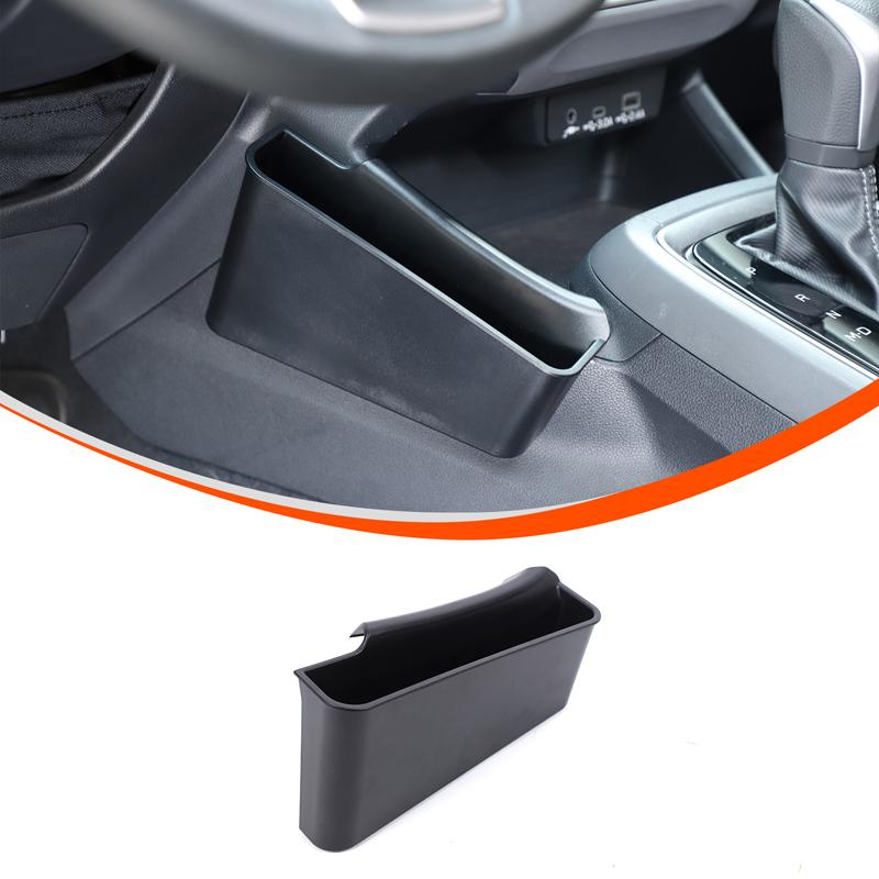 For Subaru Crosstrek 2026 2026 ABS Black Car Center Console Side Storage Box Cup Holder Storage Box Car Interior Accessories