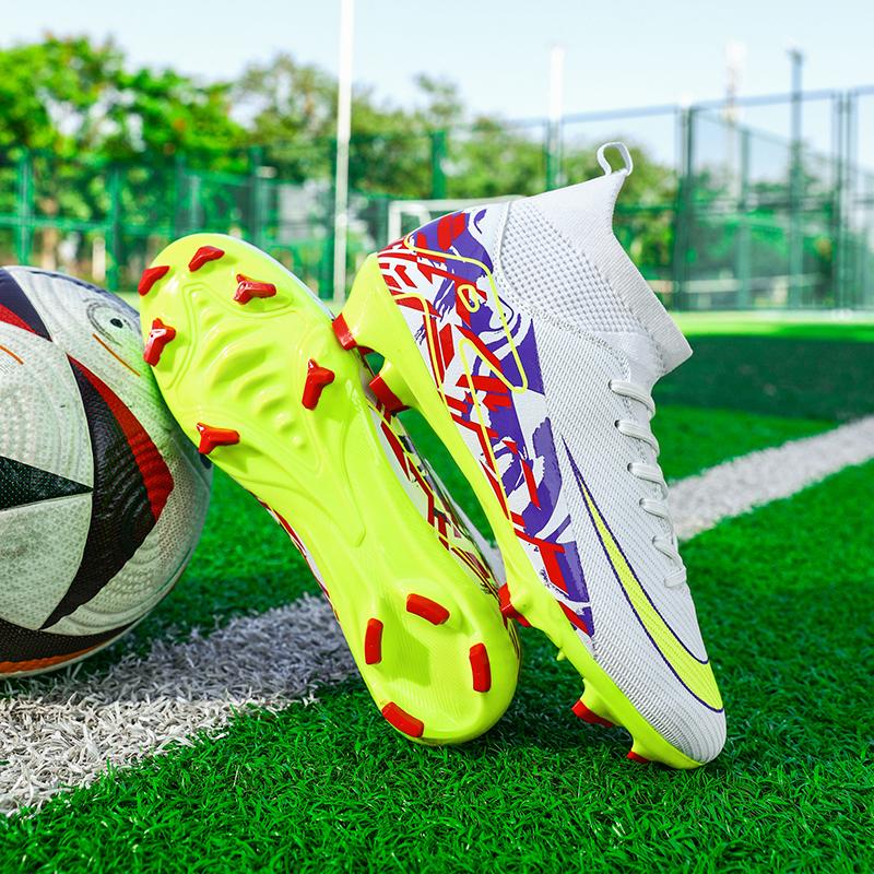 Nieuwe Heren Voetbalschoenen Gras Professionele Training Voetbalschoenen Club Noppen Voetbalveld Schoenen Snelle Binnen Sneaker Antislip