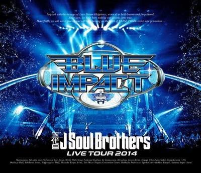 DVD SANDAIME J SOUL BROTHERS  J Soul Brothers LIVE TOUR 2014BLUE RZXD59633 Japan Japanese PopRock Used