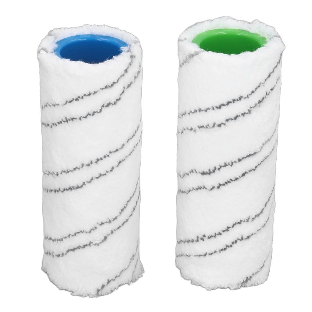 Hard Floor Cleaner Brush Roller Replacement Microfiber Washable Wet Dry Use for Karcher FC3 FC3D