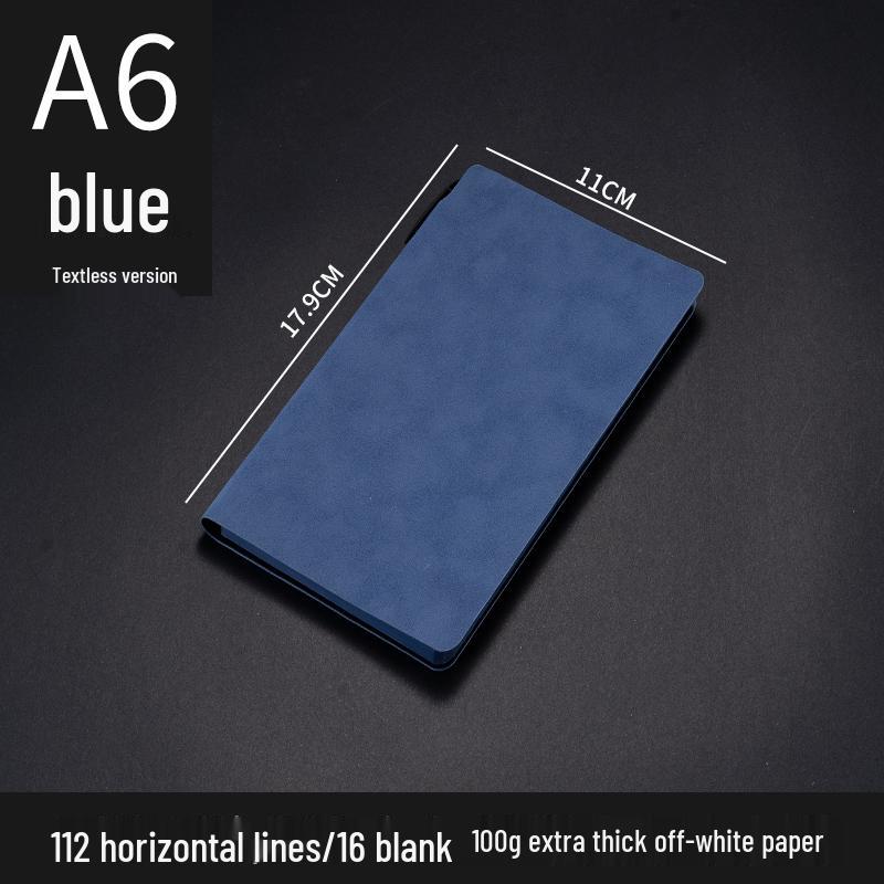 Customizable Sheepskin Notebook with Pen & Free Engraving - Company Logo 2025 Diary, A6/A5/B