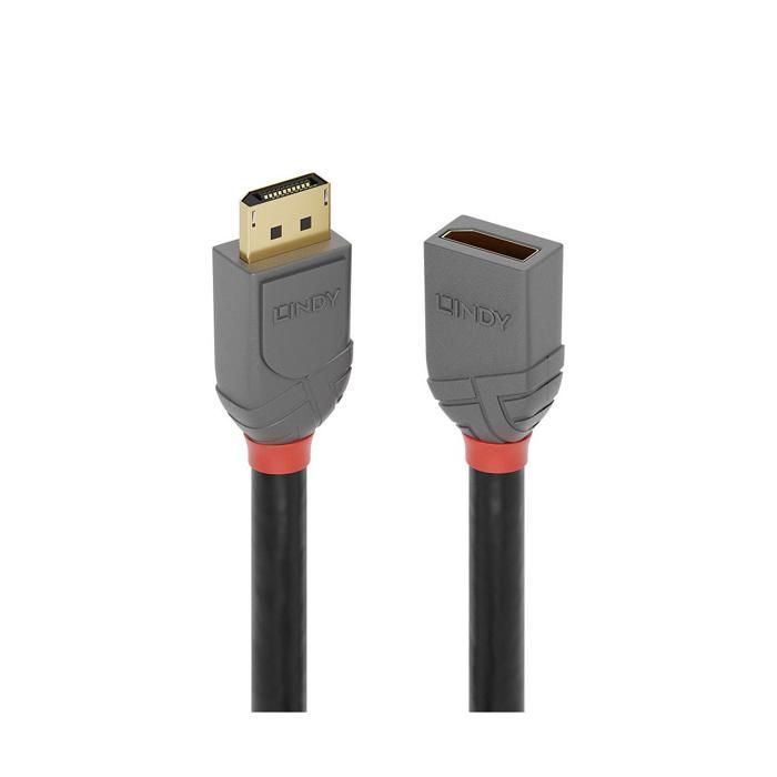 Rallonge DisplayPort - LINDY - 36498 - 3m - Connectivité haute performance - Triple blindage