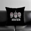 Omerta Maes Cool Pillow Case Cushion Cover Soft Cute Throw Pillow Case For Car Sofa Pillowcase Polyester With
