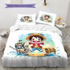 ONE PIECE Monkey D. Luffy Soft Cozy Duvet Cover, Kids Bedding Gift Set, Extra Large Different Sizes -HE79
