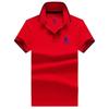 STORN Maglietta Polo Uomo Nuova Alta Qualità Cotone Manica Corta Uomo Colore Unito Ricamo Polo Casual