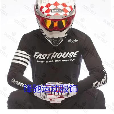 FASTHOUSE neuer Mountainbike-Offroad-Rennanzug Radsportanzug Downhill-Anzug Langarm Schnelltrocknender Anzug MTB-Fahrrad