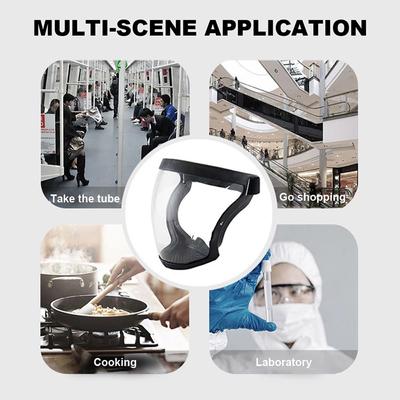 Full Face Mask with Filters Head Wear Goggles Reusable Anti Fog Dustproof Mask Anti-splash Mask HD Safety Glasses