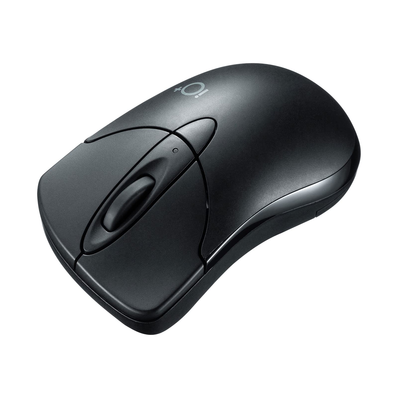 

Sanwa Supply Bluetooth 5.0 Mouse, Quiet, 3 Buttons, Blue LED, Compact, IO Plus Series, Black, MA-IPBBS303BK