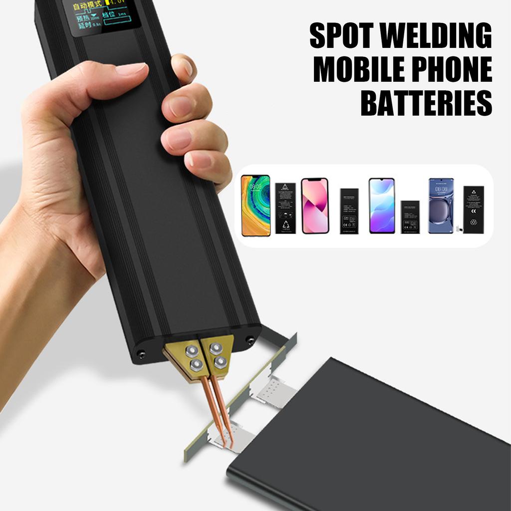 Portable Handheld Battery Spot Welder for Precise Welding Needs 80 Gears Compact Handheld Battery Welding Machine