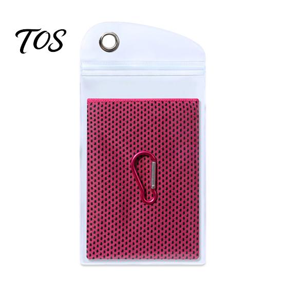 Hot Weather Relief Towel 90x30cm Cooling for Face, Chilly Sports with Storage Bag Sweat Absorbing Workout And Carabiner, Portable Cold Neck