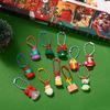 Vánoční hra s blind boxy Santa Clause - 40 otvorů, sváteční dárky a figurkové hračky pro děti