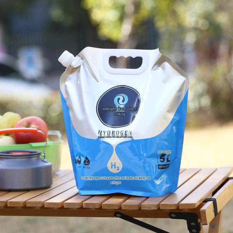 Outdoor Water Storage Bag - 8L, Food Grade, Foldable & Portable for Hiking, Travel, Camping.